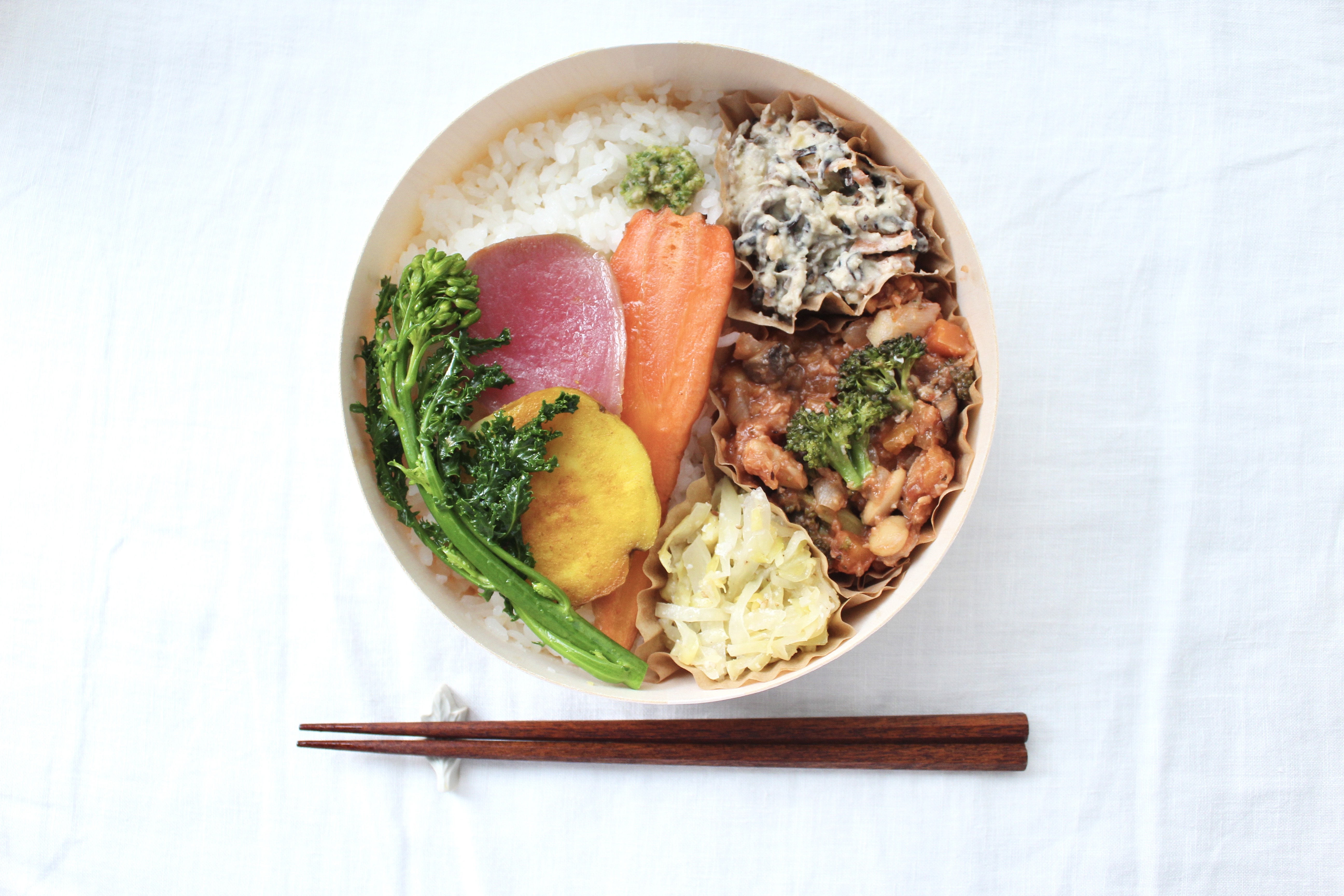 自然の恵ごはん【かさねて】